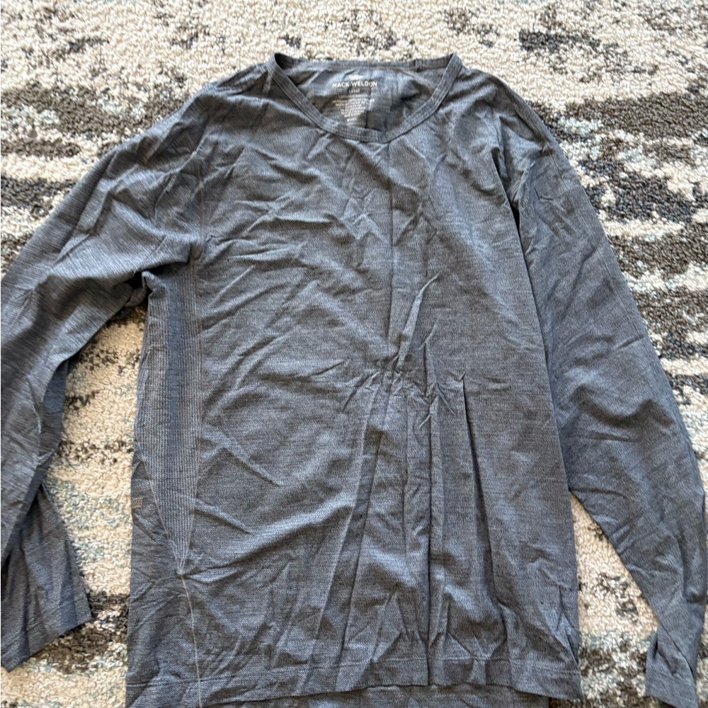 Men's Gray Long Sleeve Jacket